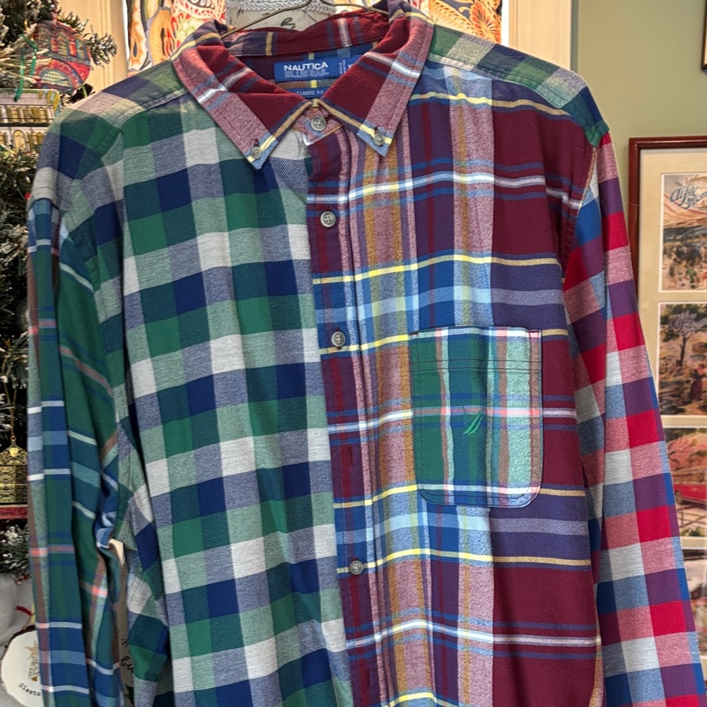 Nautica flannel shirt -Size - XXL (21)